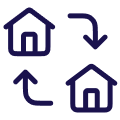 house swap icon