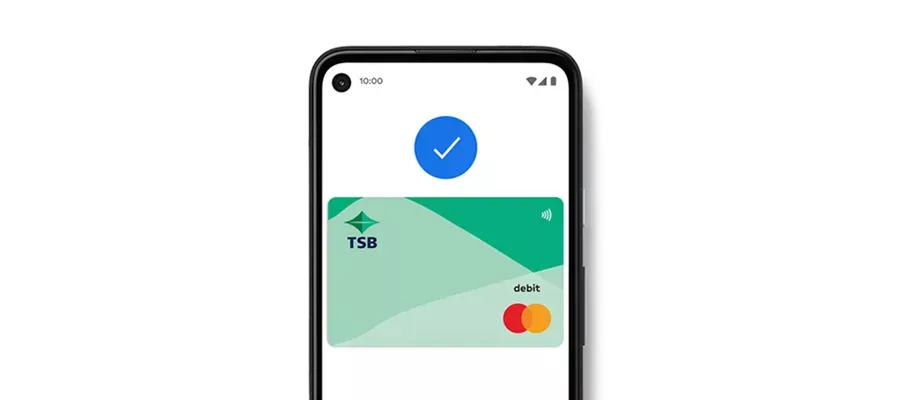 Google pay done screen